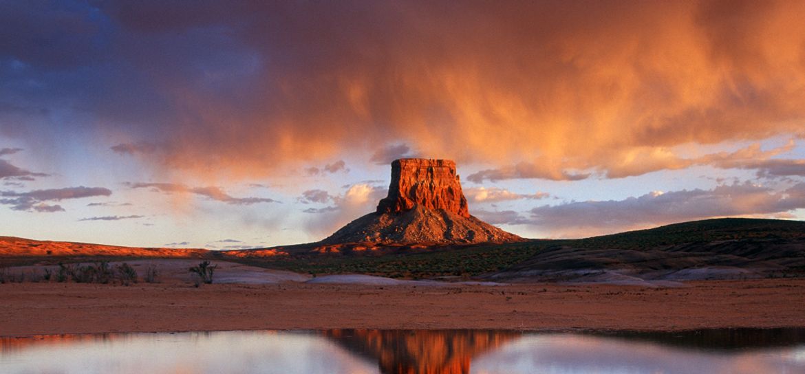 Tower Butte in Navajo Nation