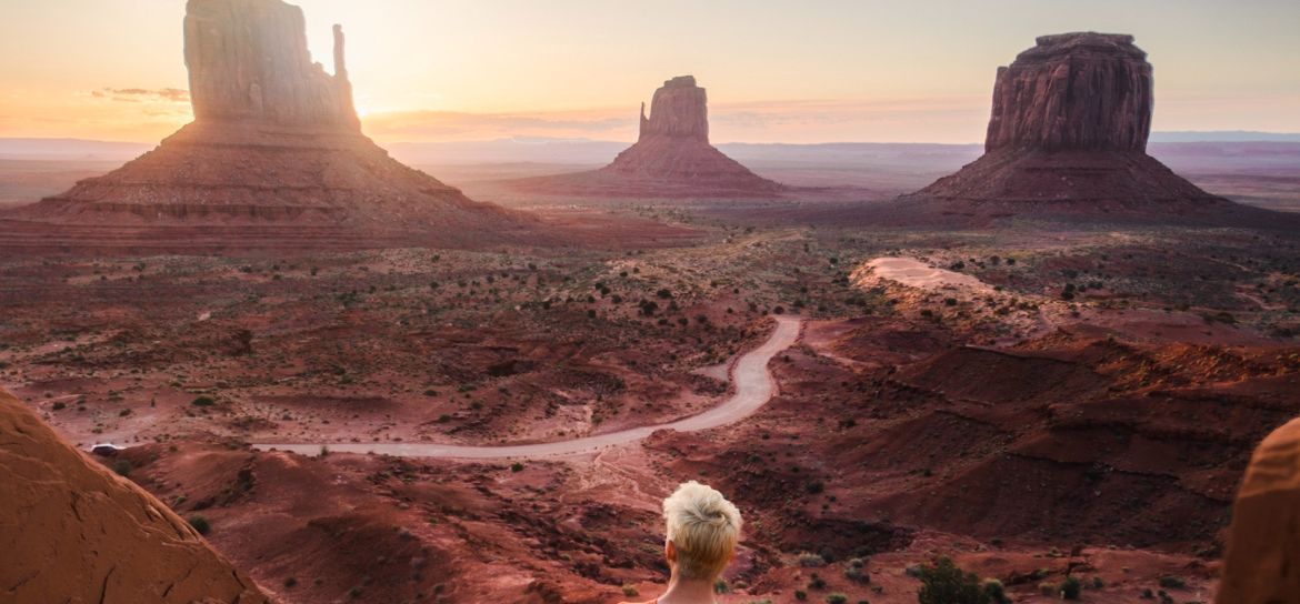 monument valley in Navajo Nation