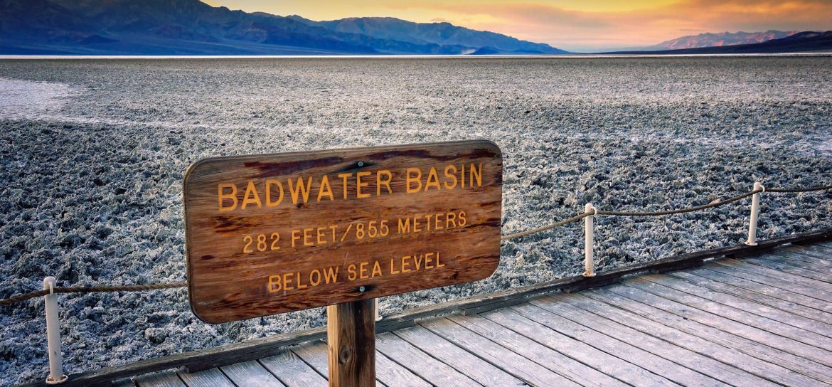 badwater basin in death valley