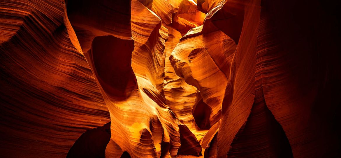 antelope canyon in Navajo nation antelope canyon in Navajo nation
