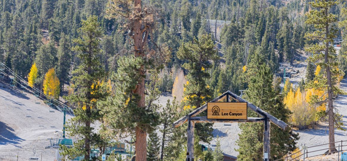 kyle canyon entrance gate