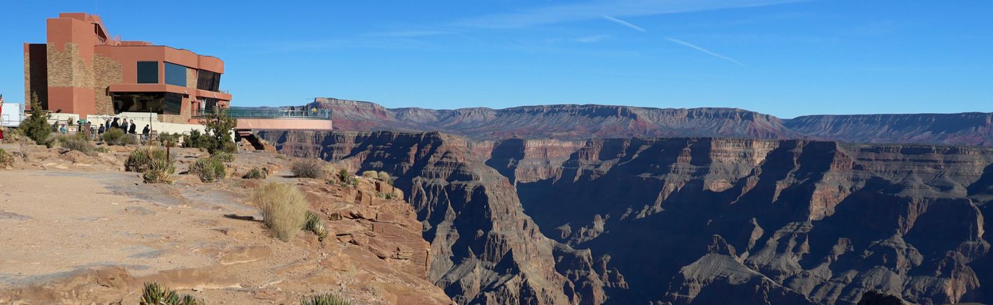 Grand Canyon Skywalk A view of the Grand Canyon Skywalk located on the Hualapai Reservation at Grand Canyon West