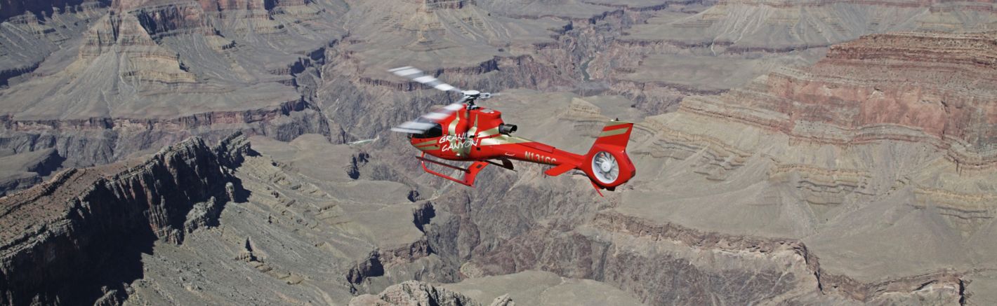 Aerial image of the grand canyon