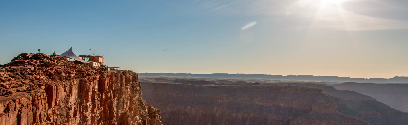 A scenic Grand Canyon landscape at the West Rim.